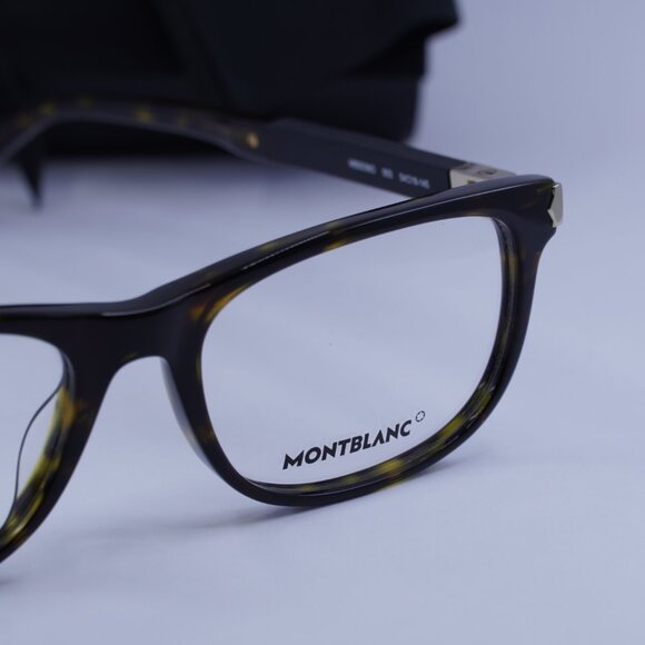 Montblanc MB0036O 003 Rectangle Eyeglasses 54mm – Havana - Picture 2 of 10